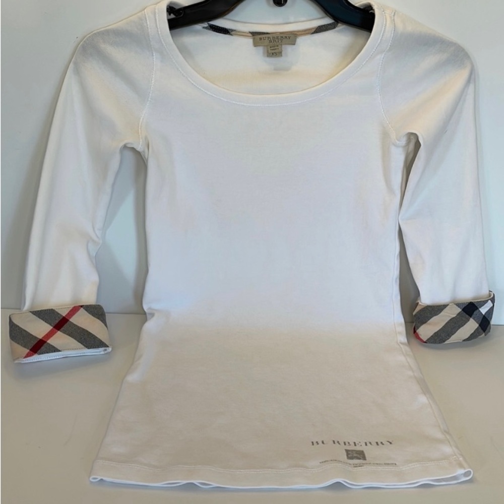 Burberry White Cotton Shirt